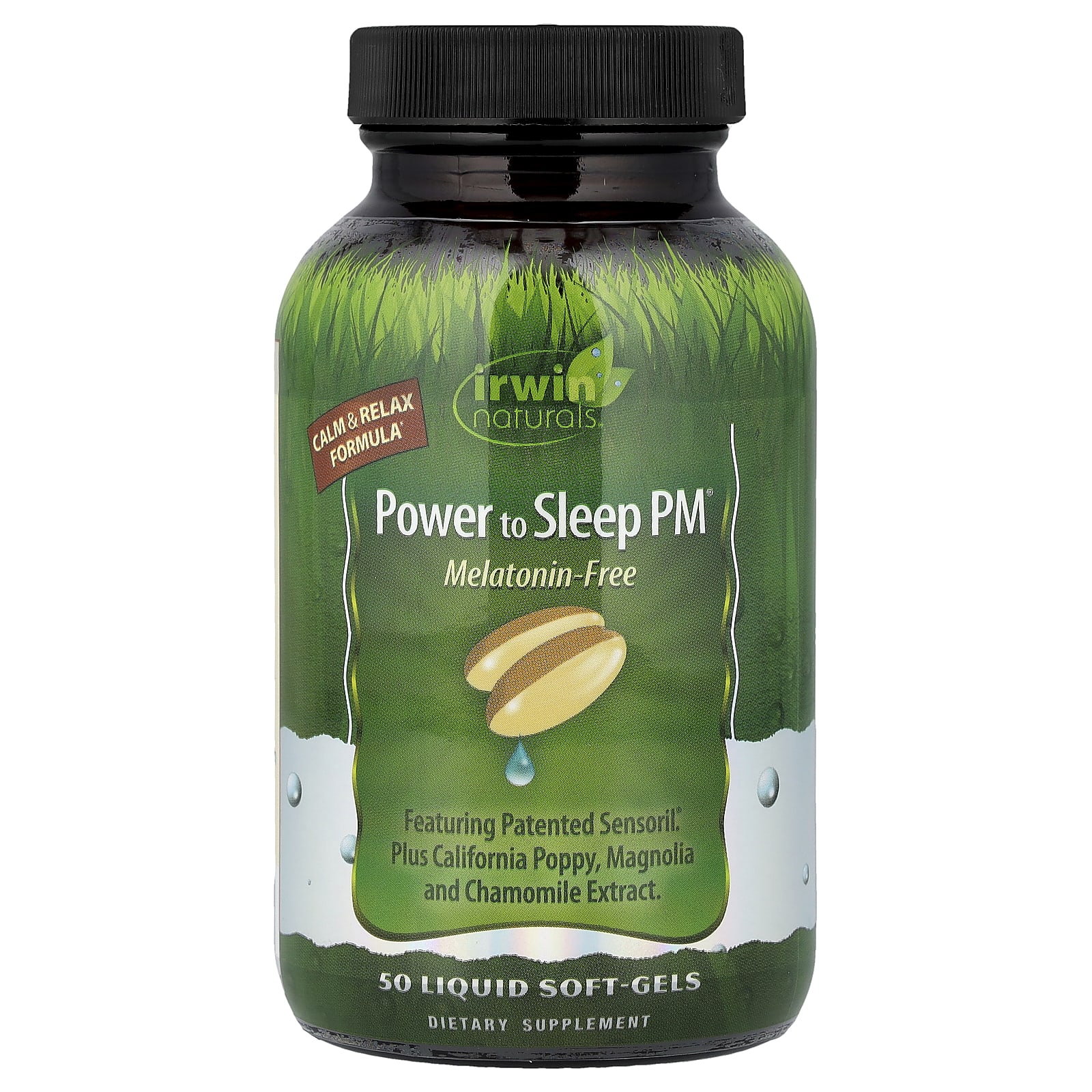 Мелатонин Irwin Naturals Power to Sleep PM® -Free, 50 мягких капсул
