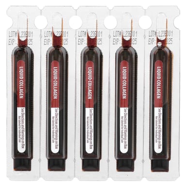 Коллаген Applied Nutrition Liquid Skin Revitalization 10 Liquid-Tubes, вкус Tropical Strawberry & Kiwi, 100 мл, жидкая форма