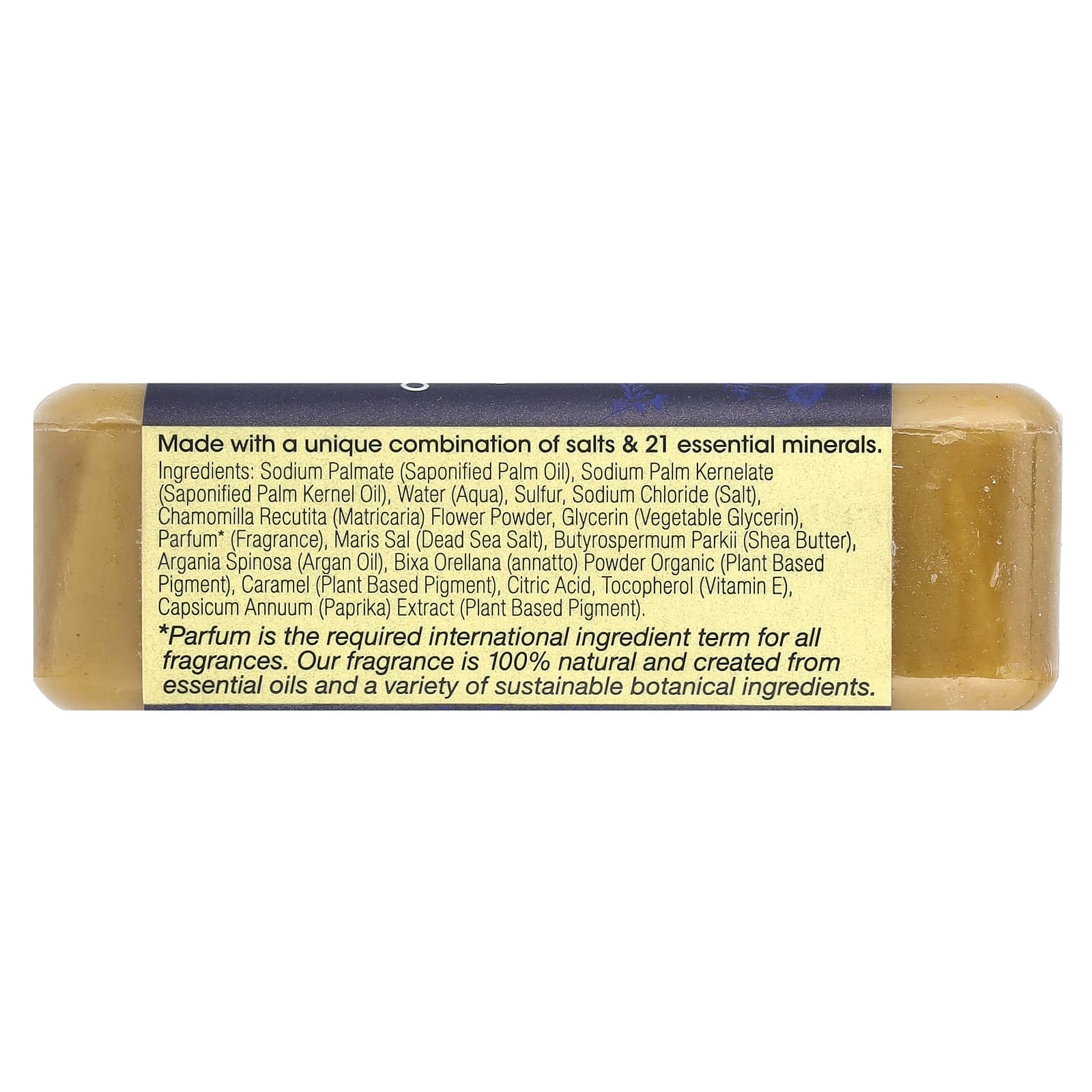 Минерал One with Nature Dead Sea Bar Soap Sulfur & Chamomile, 198 г — фото 2