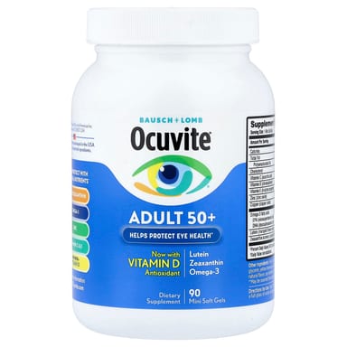 Мини мягкие капсулы Ocuvite, 90 шт.