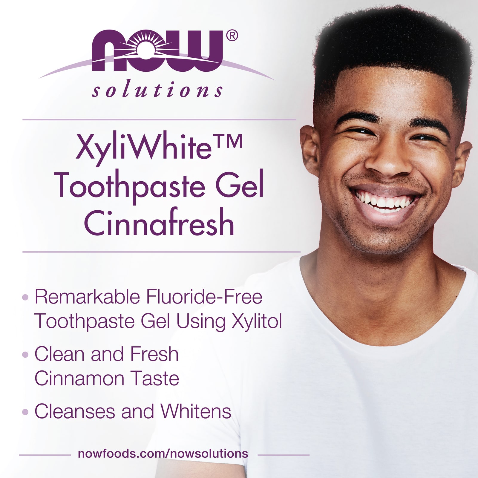 Зубная паста NOW Foods XyliWhite™ Gel, оттенок Cinnafresh, 181 г, гель — фото 4
