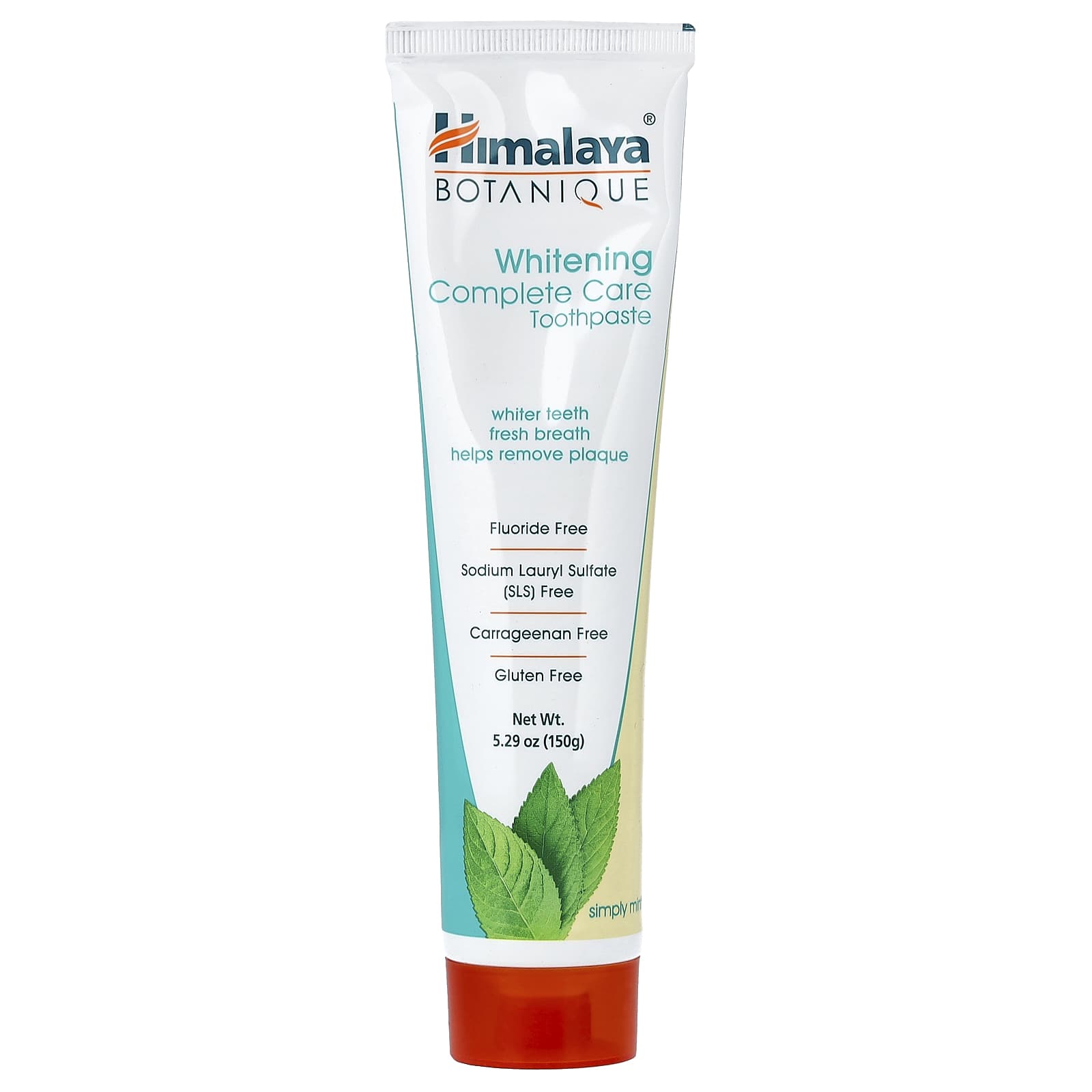 Зубная паста Himalaya Botanique Whitening Complete Care Simply Mint, 150 г