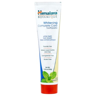 Зубная паста Himalaya Botanique Whitening Complete Care Simply Peppermint, 150 г