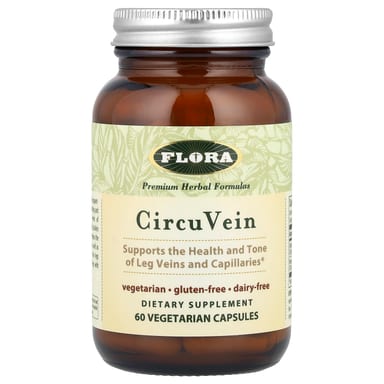 Циркуляция крови Flora, 60 вегетарианских капсул