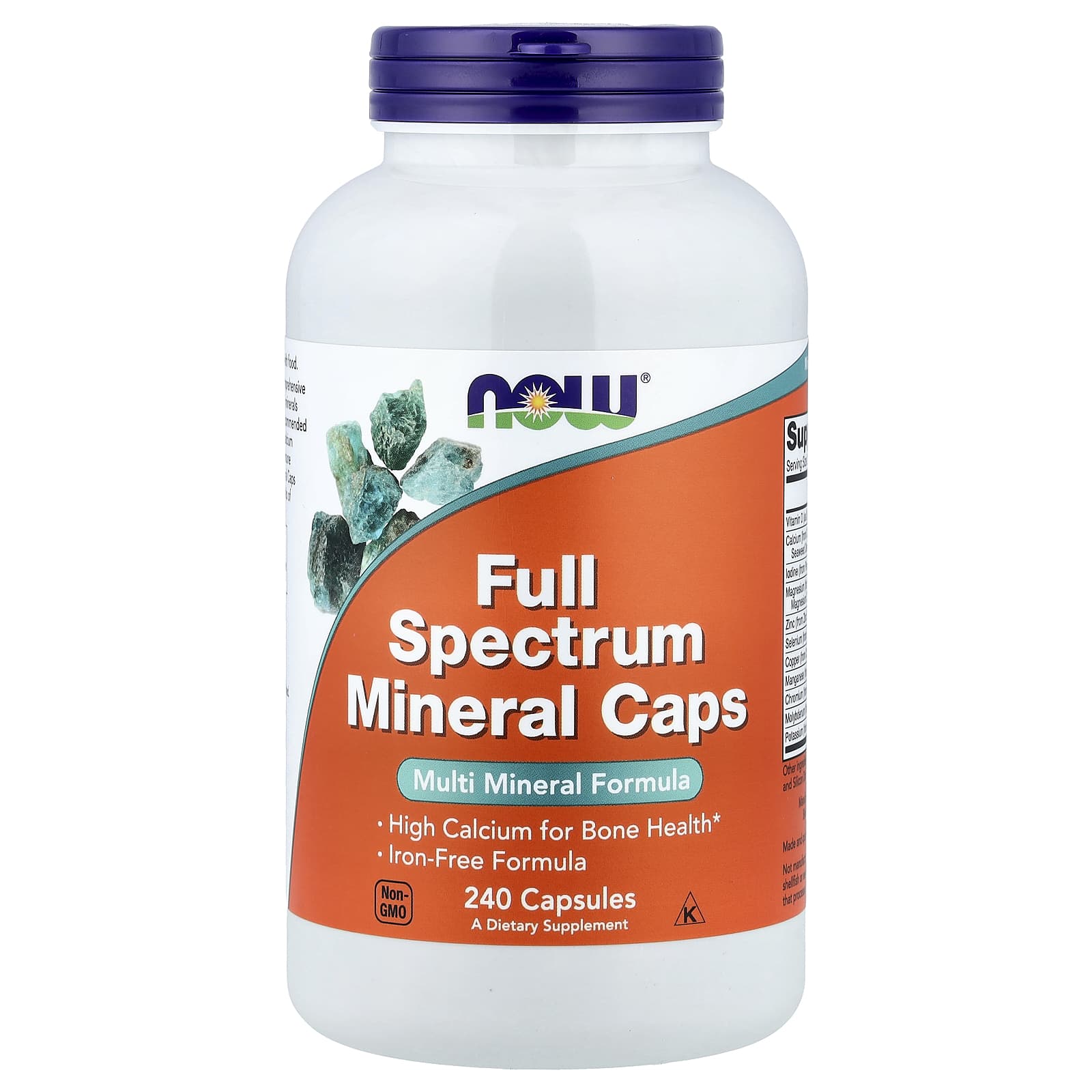 Минерал NOW Foods Full Spectrum Caps, 240 капсул