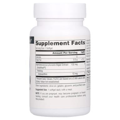 Астаксантин Source Naturals, 60 мягких капсул