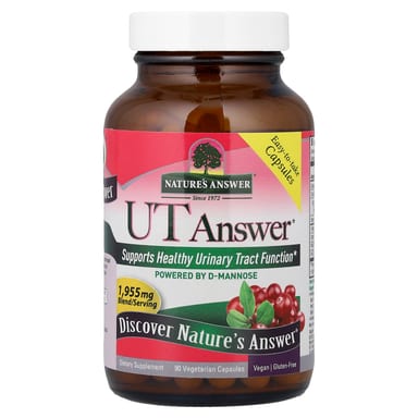 UT Answer Nature's Answer, 90 вегетарианских капсул