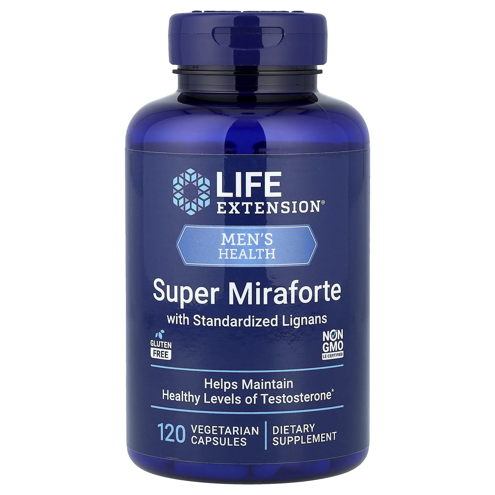 Супер Мирафорт Life Extension, 120 вегетарианских капсул