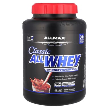 Сывороточный протеин ALLMAX CLASSIC ALLWHEY® 100% Source, вкус Chocolate, 2.27 кг