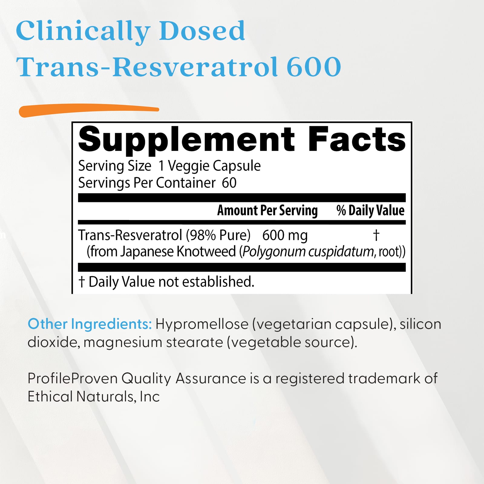 Ресвератрол Doctor's Best Trans- 600, 600 мг, 60 растительных капсул — фото 4
