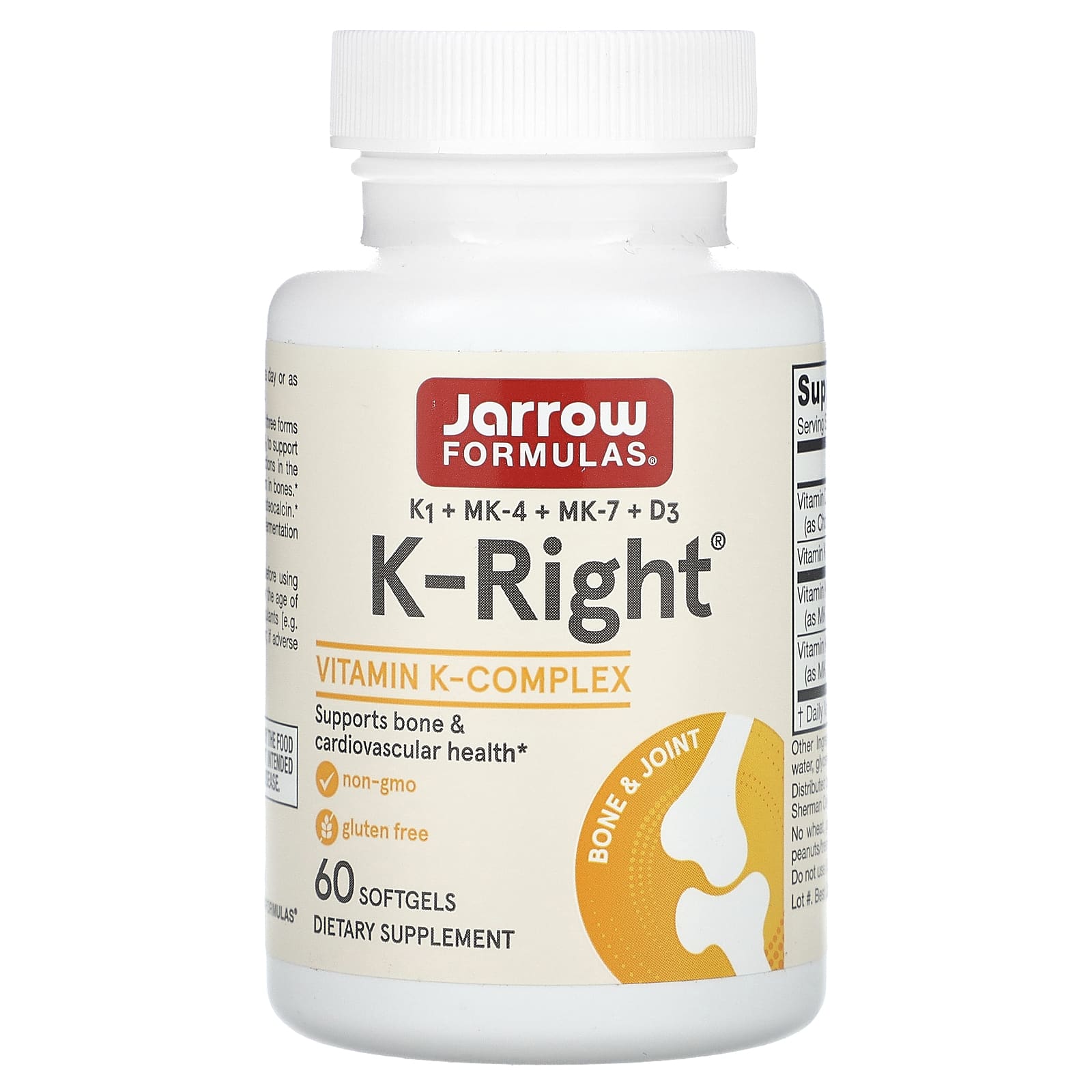 K-Right Jarrow Formulas, 60 мягких капсул