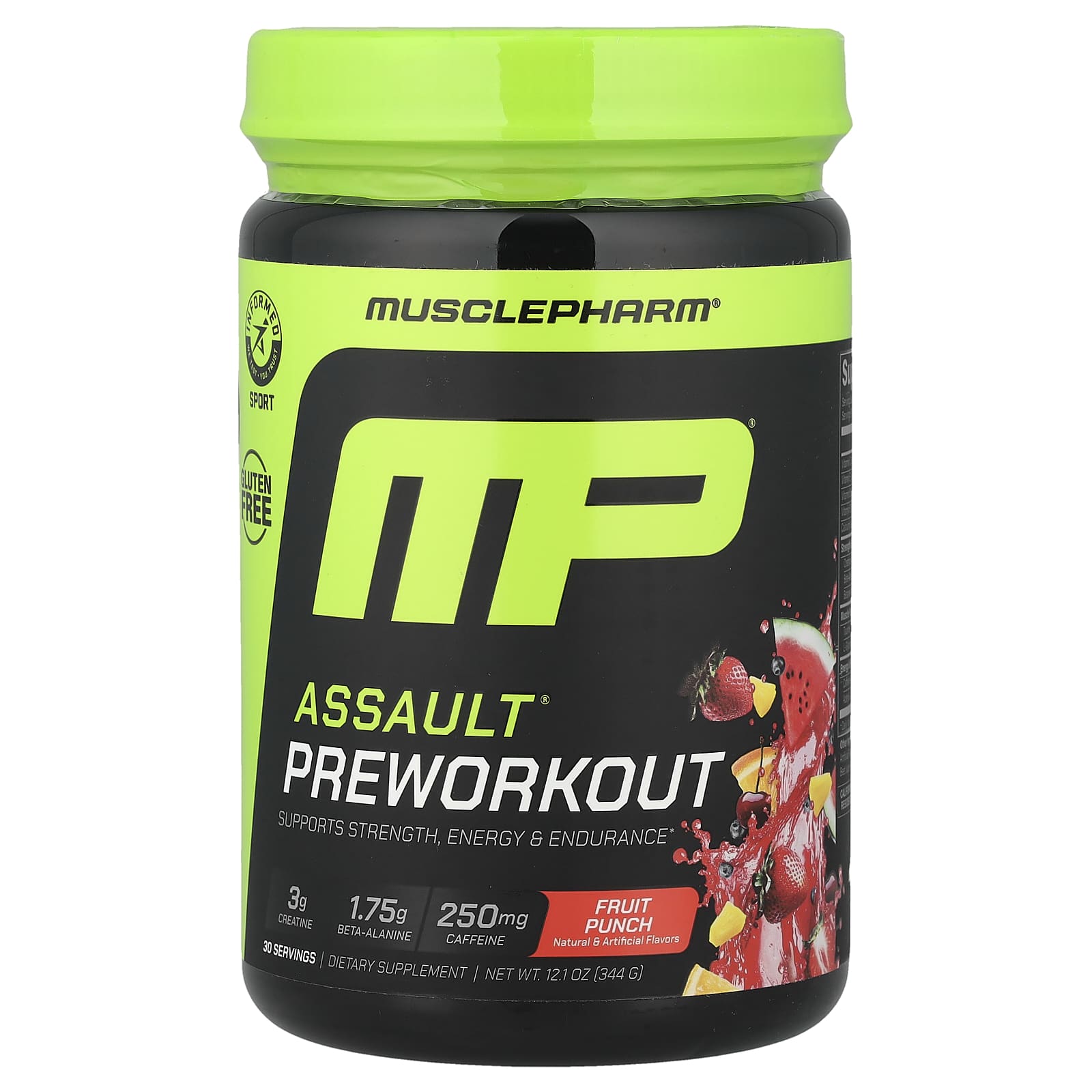 Предтренировочный комплекс MusclePharm, 344 г (12.1 oz)
