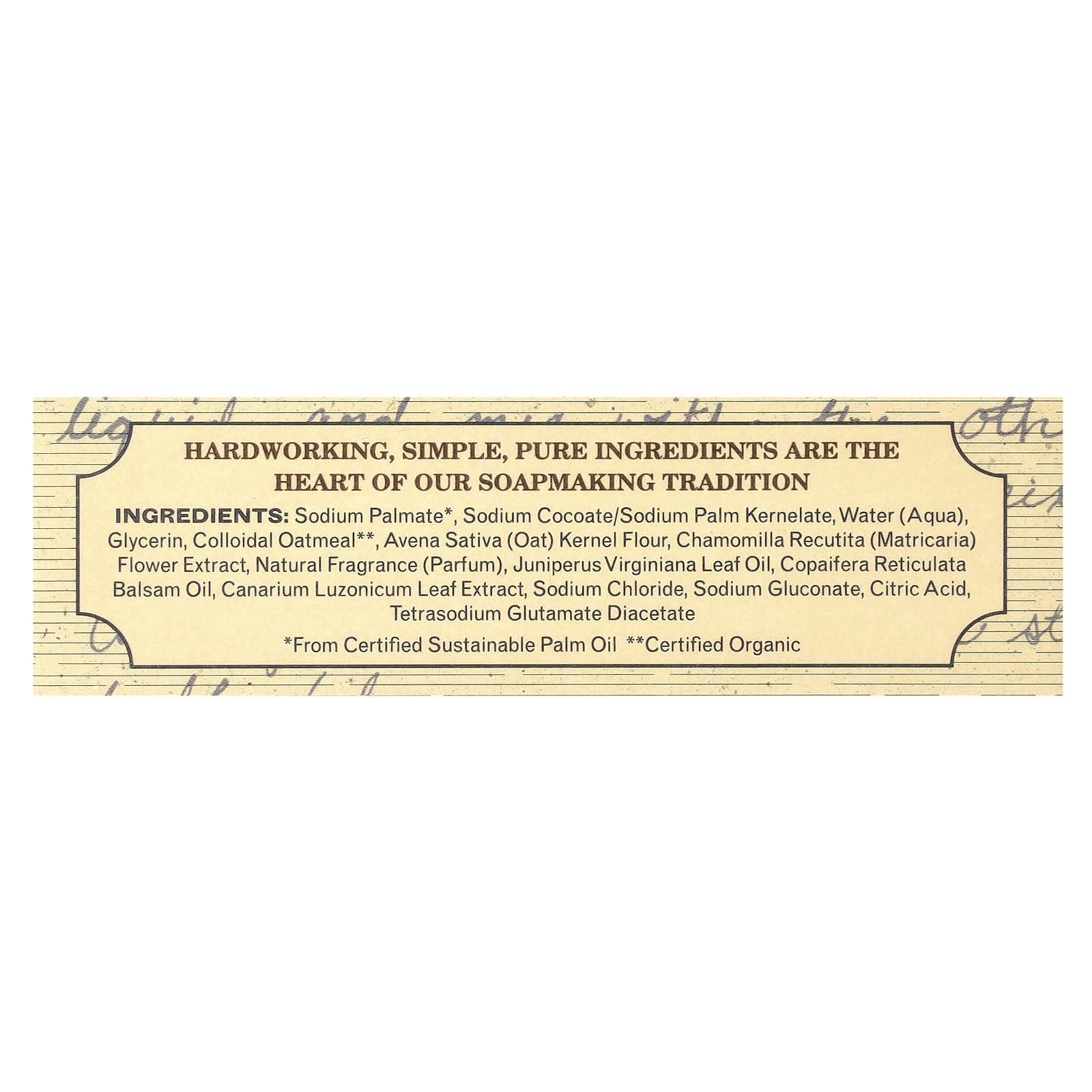 Овсянка The Grandpa Soap Co. Face & Body Bar Soap, 120 г — фото 2