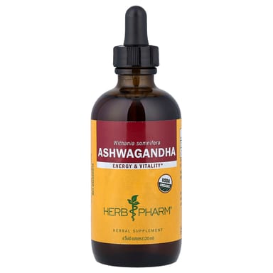 Ашваганда Herb Pharm Liquid Extract, 120 мл, жидкая форма