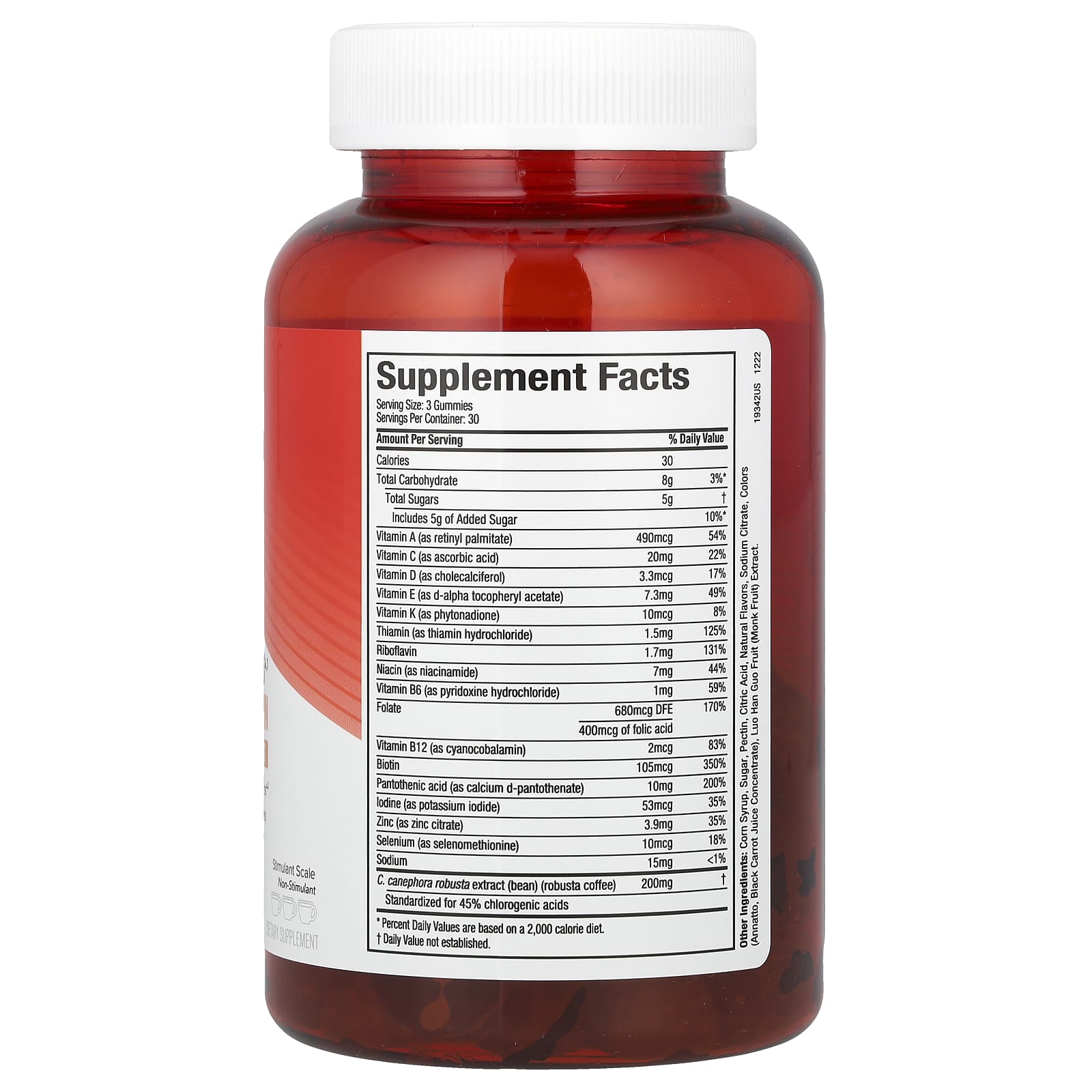 Мультивитамины Hydroxycut Weight Loss Gummies Fruit, 90 жевательных пастилок — фото 2
