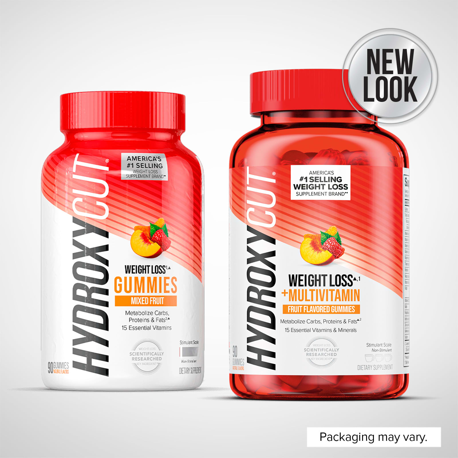 Мультивитамины Hydroxycut Weight Loss Gummies Fruit, 90 жевательных пастилок — фото 3