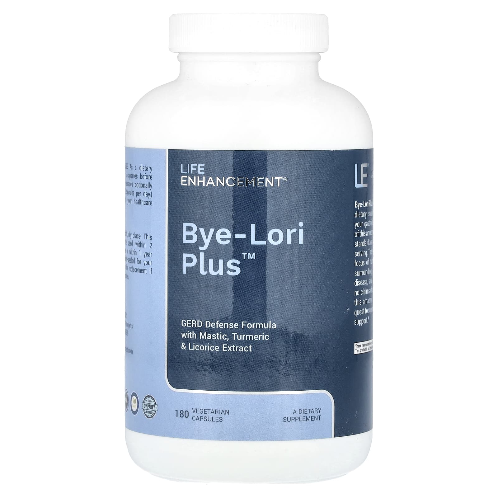 Bye-Lori Plus™, 180 вегетарианских капсул