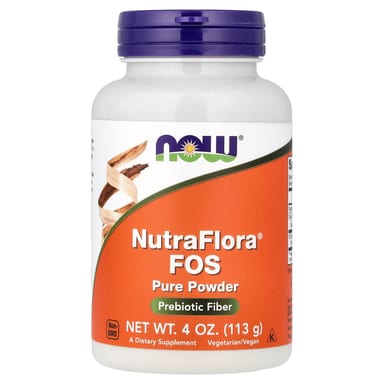 Порошок NOW Foods NutraFlora® FOS Pure, 113 г