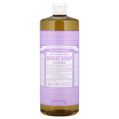 Мыло Dr. Bronner's, 32 fl oz (946 ml), Лаванда