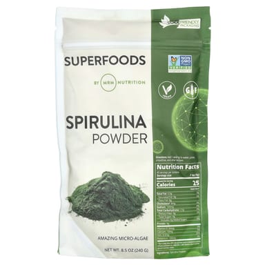 Спирулина MRM Nutrition Powder, 240 г, порошок