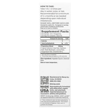 Грибной комплекс Bioray Adrenal Lover Adrenal Support with Medical, 60 мл