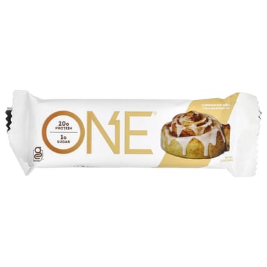 Протеиновый батончик One Brands, вкус Cinnamon Roll, 60 г, 12 шт.