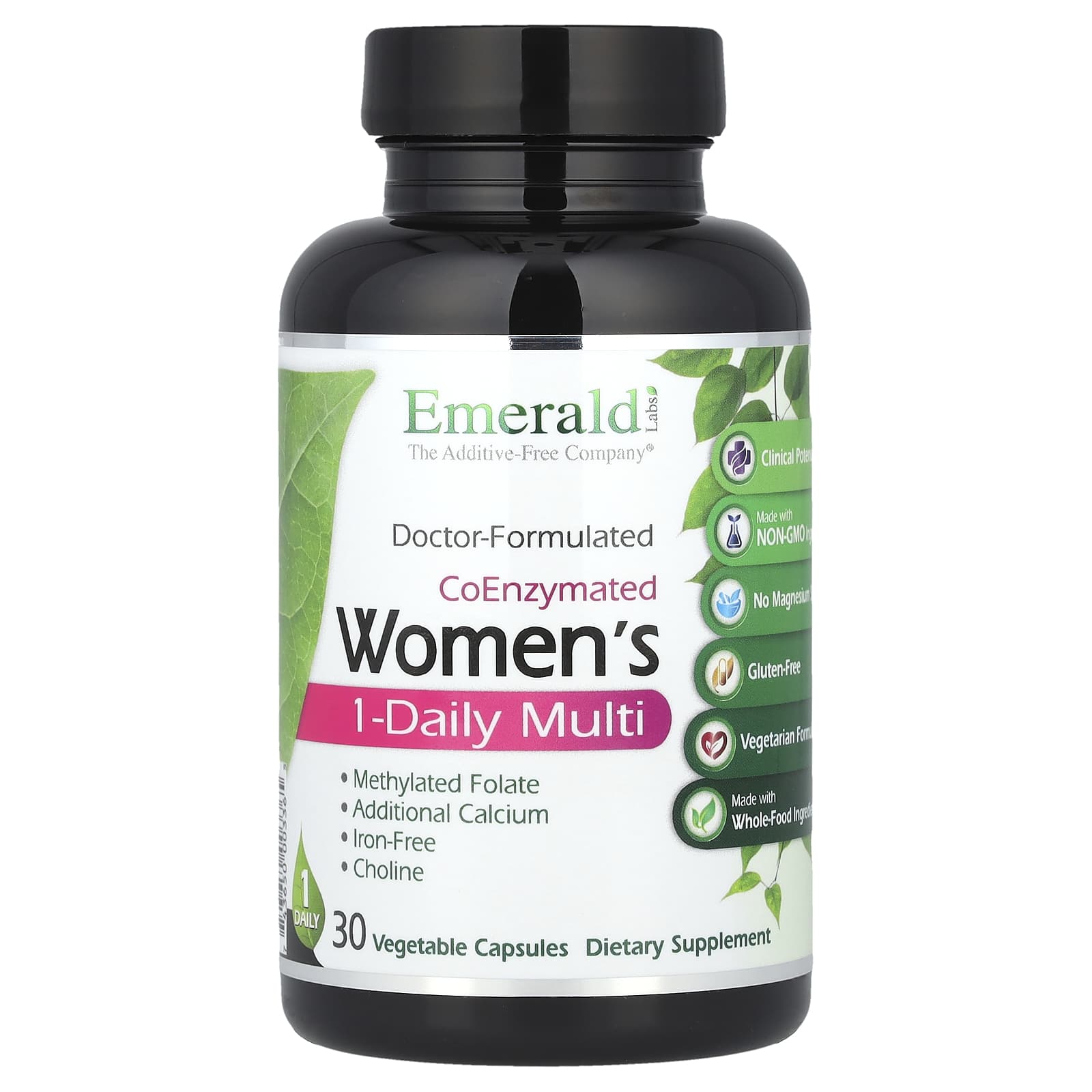Мультивитамины Emerald Laboratories, 30 растительных капсул