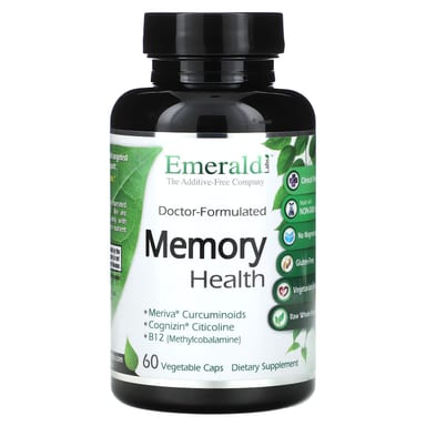 Здоровье памяти Emerald Laboratories, 60 растительных капсул