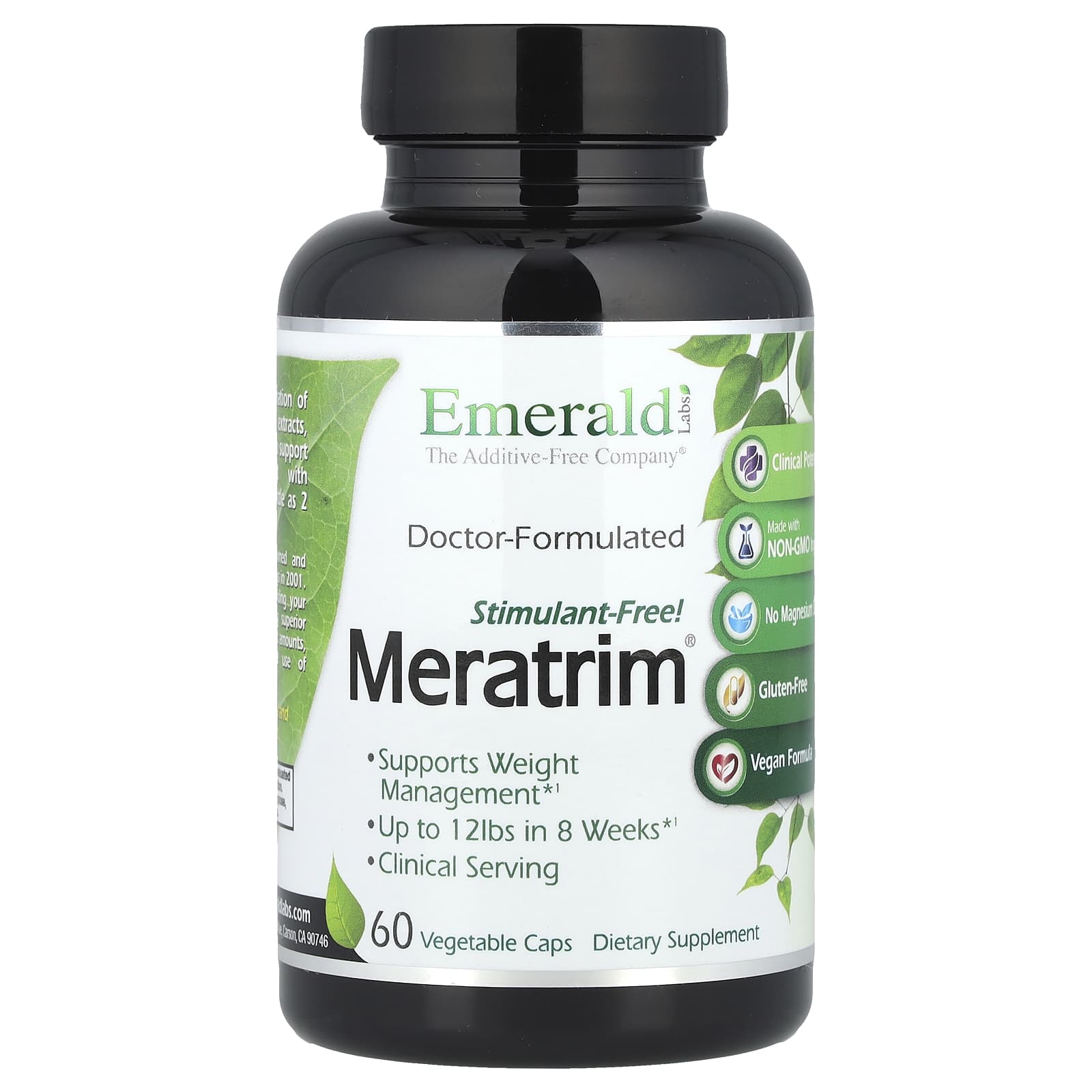 Мератрим® Emerald Laboratories, 60 растительных капсул