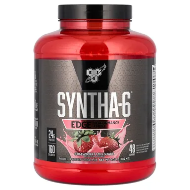 Фото товара: Протеиновый порошок BSN Syntha-6 Edge® Drink Mix, Strawberry Milkshake, 1.82 кг, смесь для напитка