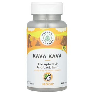 Экстракт кавы Natural Balance, 450 мг, 60 растительных капсул