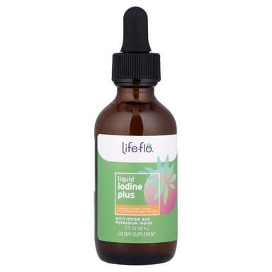 Йод Life-flo Liquid Plus, вкус Natural Orange, 59 мл, жидкая форма