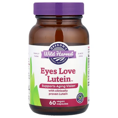 Лютеин Oregon's Wild Harvest Eyes Love™, 60 растительных капсул