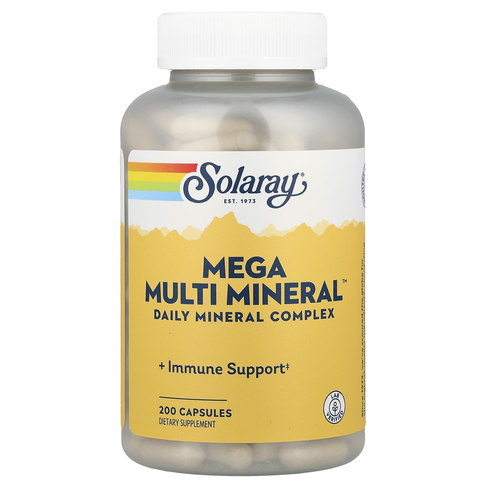 Минерал Solaray Mega Multi™, 200 капсул