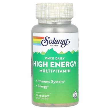 Мультивитамины Solaray Once Daily High Energy, 60 растительных капсул