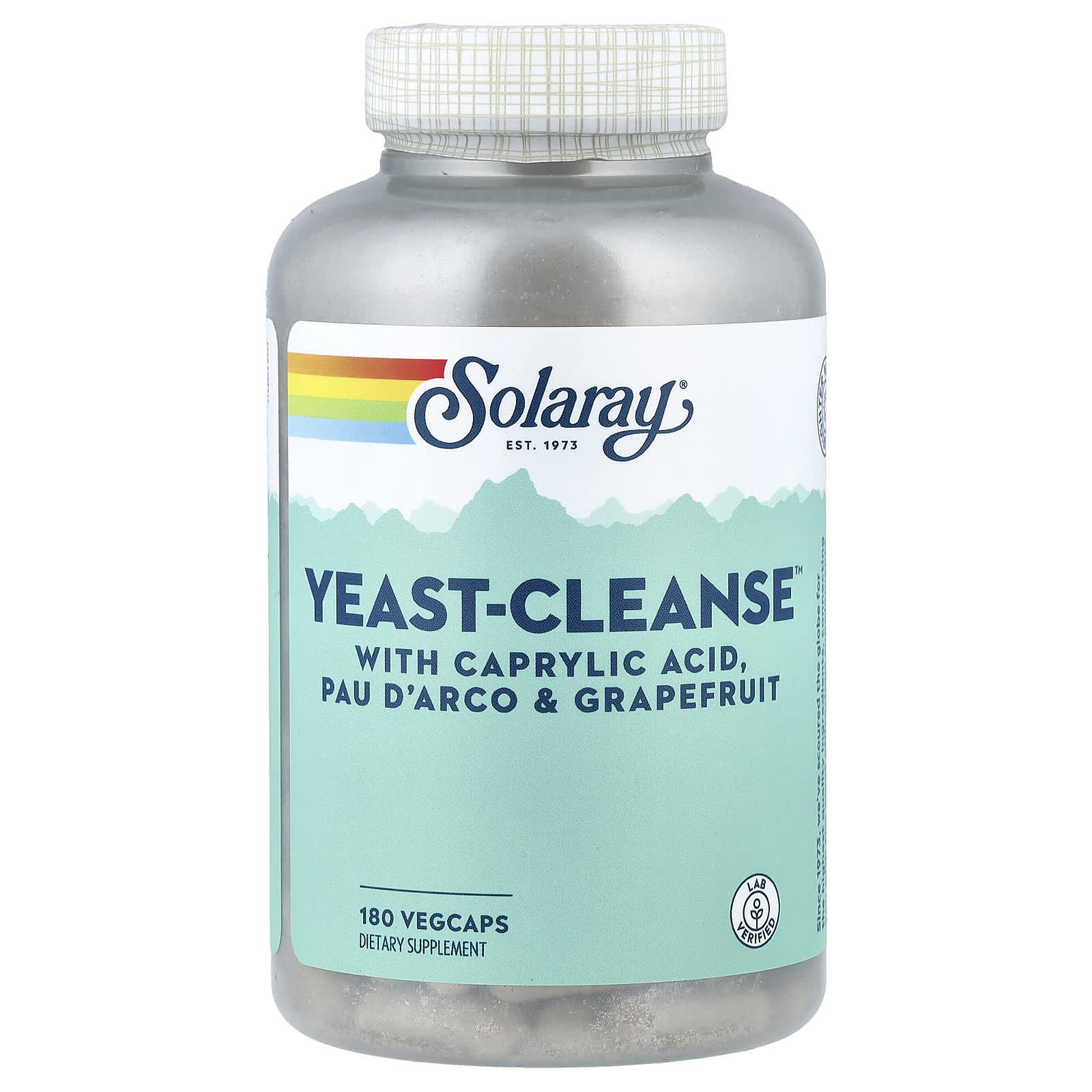 Комплекс Candida/Yeast Support Solaray Yeast-Cleanse™, 180 растительных капсул — фото 4