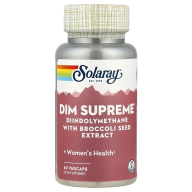 DIM Solaray Supreme™, 60 растительных капсул