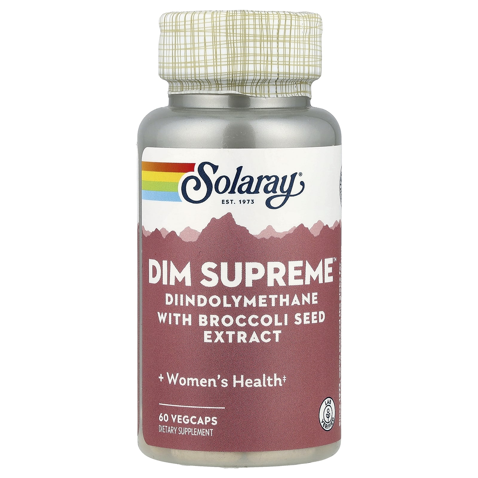 DIM Solaray Supreme™, 60 растительных капсул