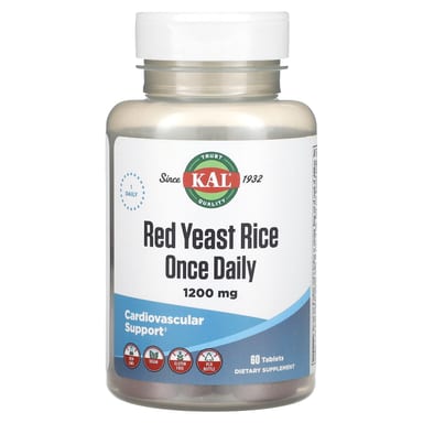 Рис KAL Red Yeast, 1200 мг, 60 таблеток