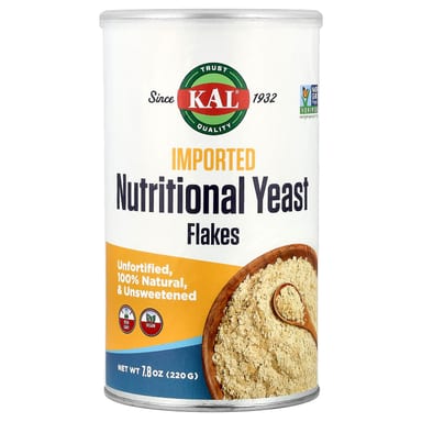 Пищевые дрожжевые хлопья KAL Imported Unsweetened, 220 г