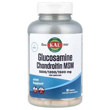 Хондроитин KAL Glucosamine MSM, 90 таблеток