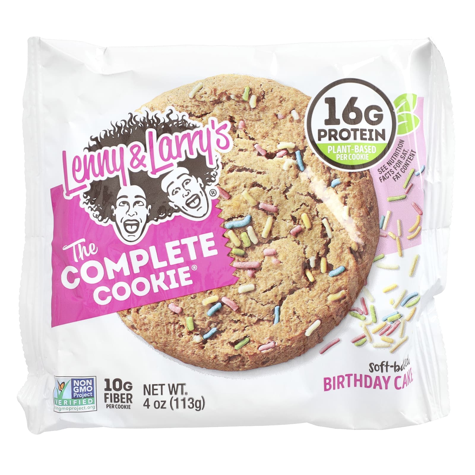 Печенье Lenny & Larry's The Complete Cookie® Birthday Cake 12, 113 г — фото 2