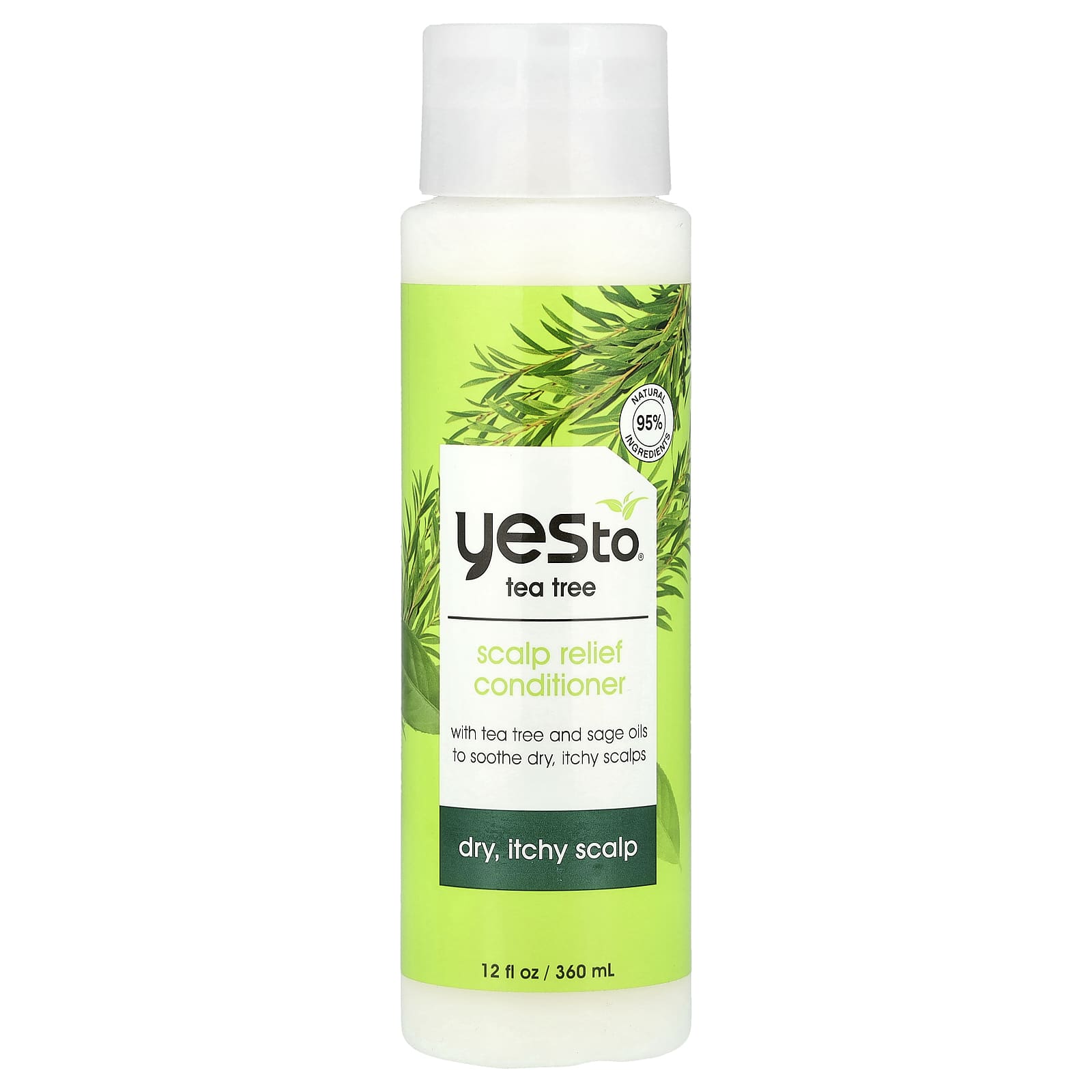 Кондиционер Yes To Scalp Relief Tea Tree, 360 мл