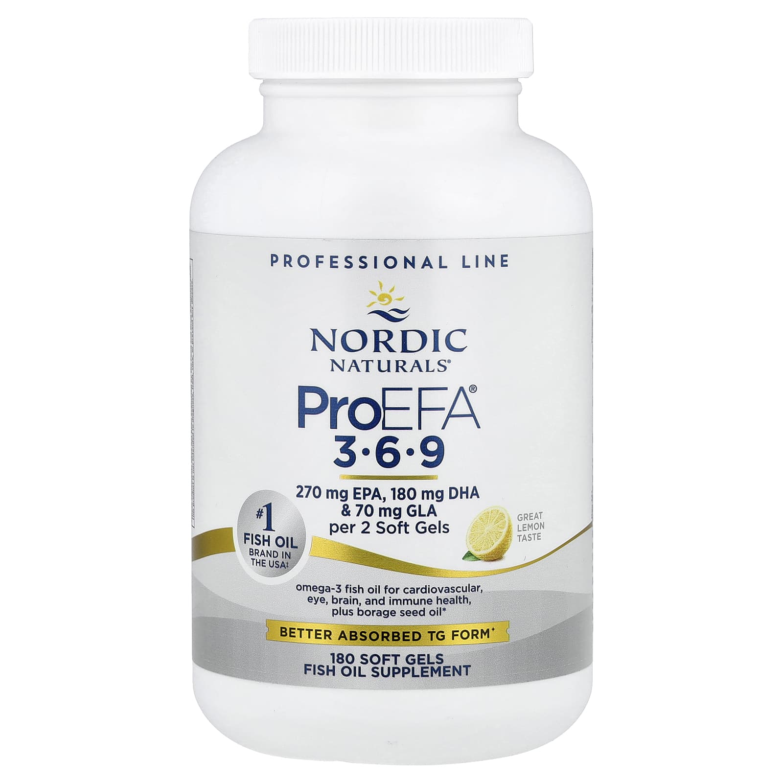 ProEFA® 3-6-9 Nordic Naturals, 180 мягких капсул
