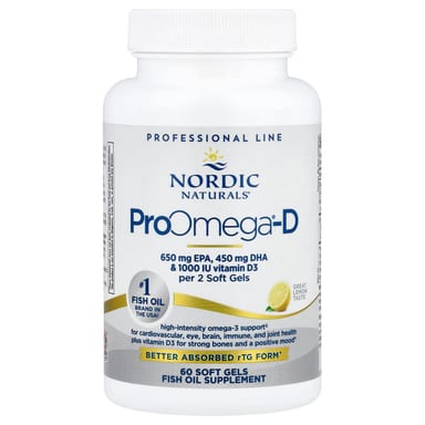 Продукт Omega-3 Nordic Naturals, 60 мягких капсул