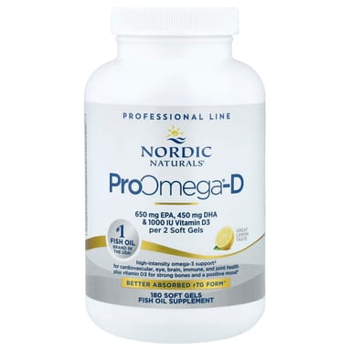 Продукт Омега-3 Nordic Naturals, 180 мягких капсул