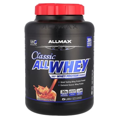 Арахисовая паста ALLMAX CLASSIC ALLWHEY® 100% Whey Protein Source, вкус Chocolate Peanut Butter, 2.27 кг
