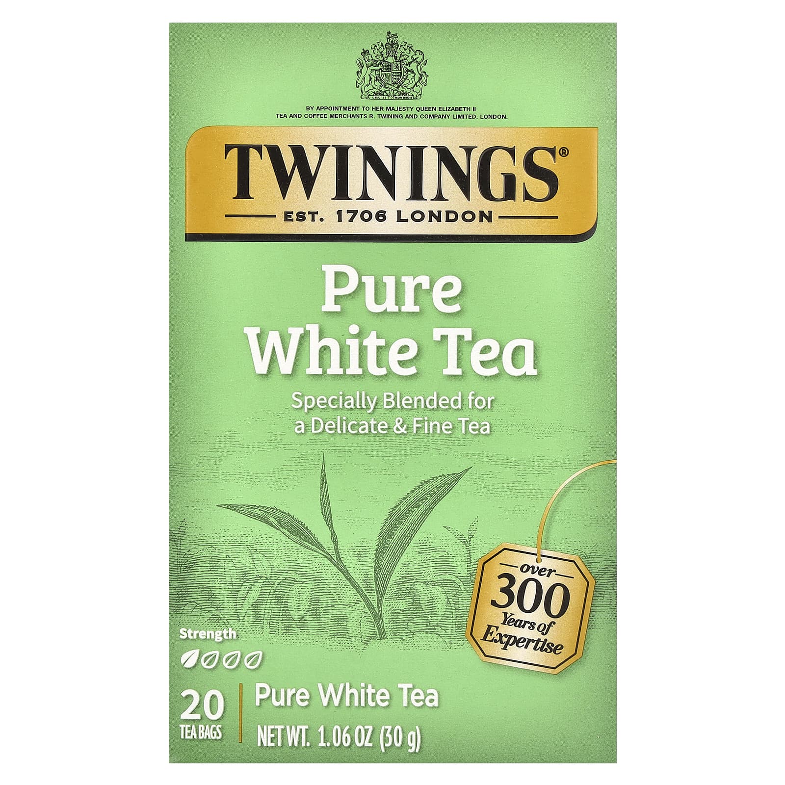 Чайные пакетики Twinings Pure White Tea 20, 30 г — фото 3