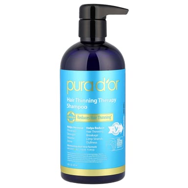 Шампунь Pura D'or Hair Thinning Therapy All Hair Types, 473 мл