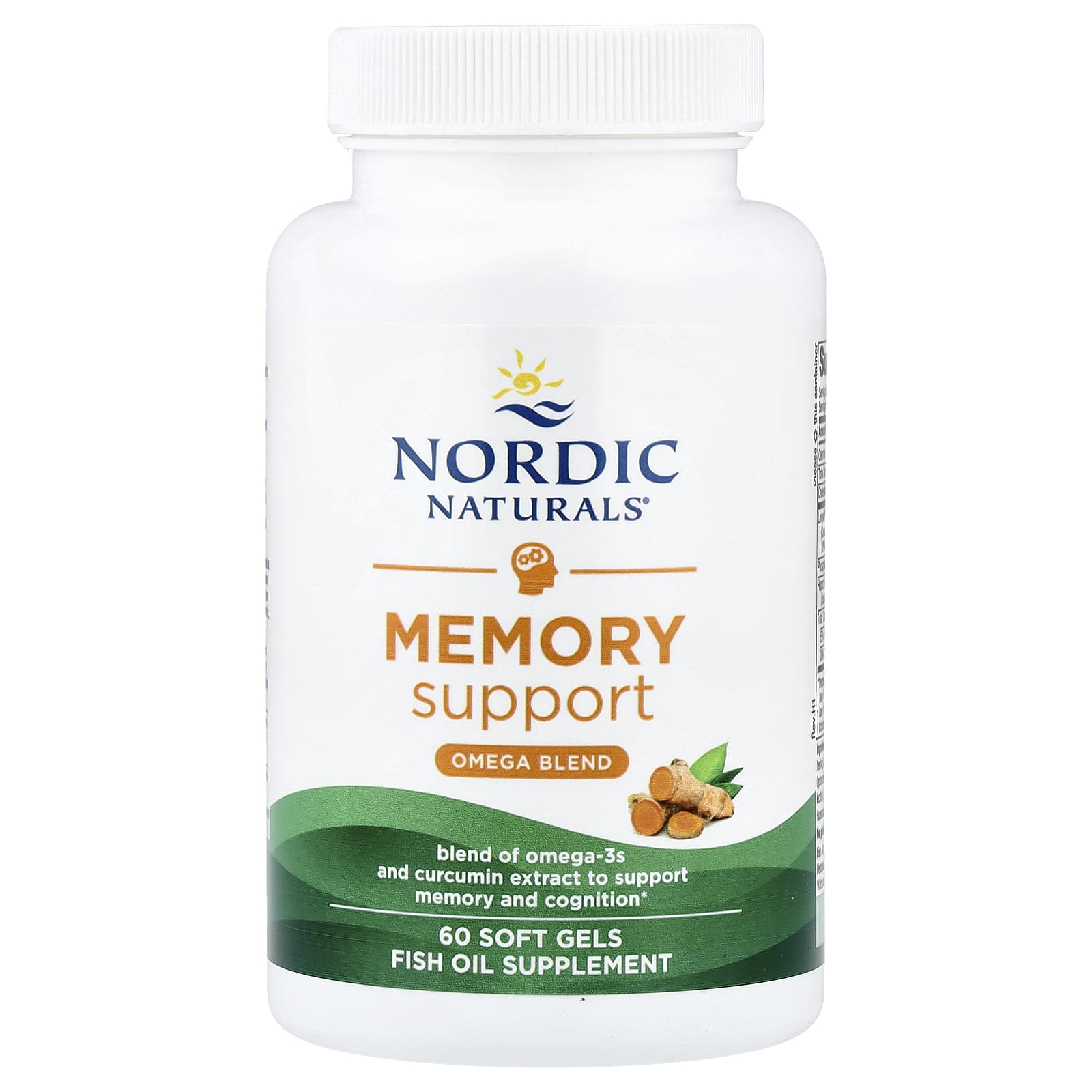 Омега-комплекс Nordic Naturals Memory Support, 60 мягких капсул